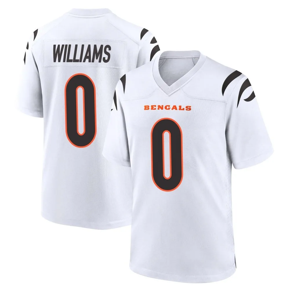 Youth Cincinnati Bengals Isaiah Williams Nike Game White Jersey Youth Cincinnati Bengals Isaiah Williams Nike Game White Jersey