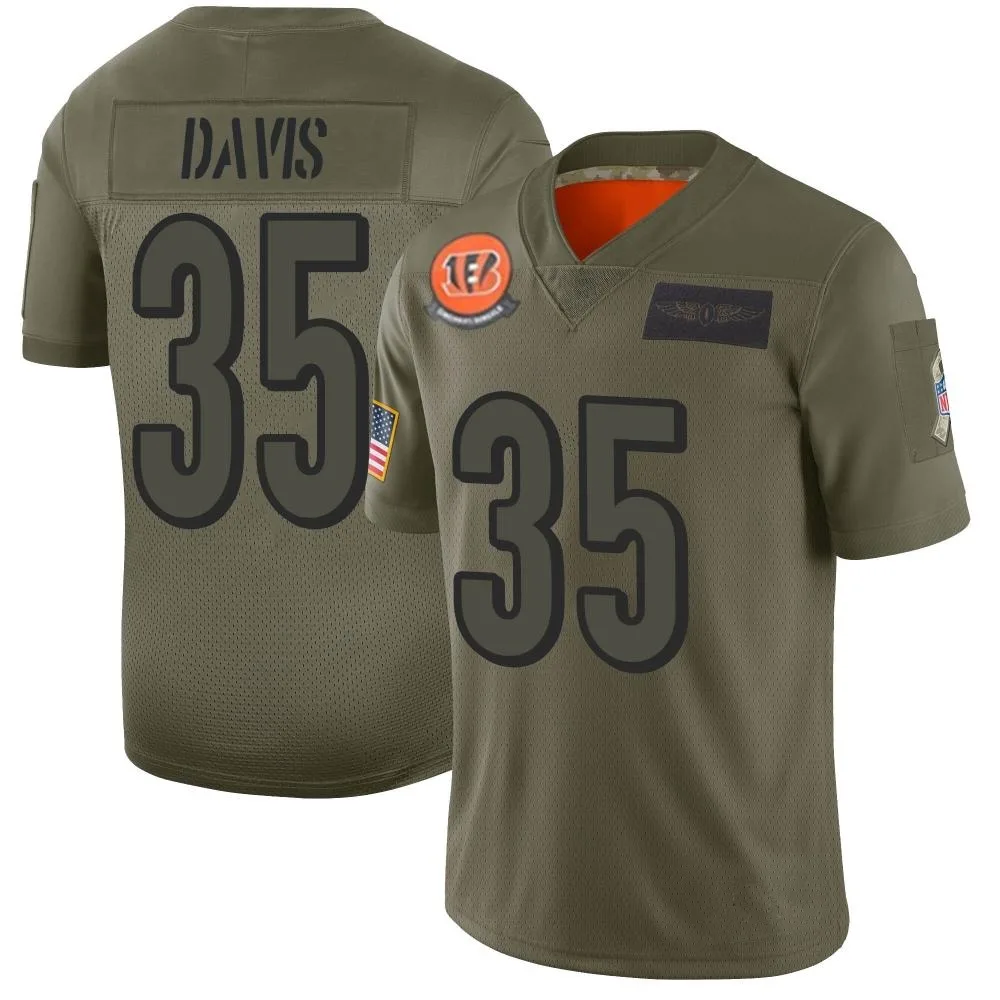 Youth Cincinnati Bengals Jalen Davis Nike 2019 Salute to Service Limited Camo Jersey Youth Cincinnati Bengals Jalen Davis Nike 2019 Salute to Service Limited Camo Jersey