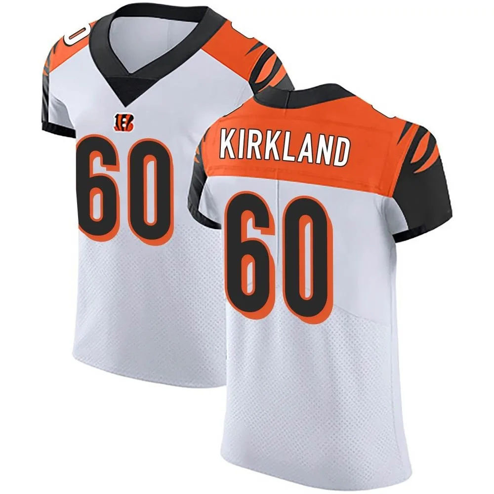 Men's Cincinnati Bengals Jaxson Kirkland Nike Vapor Untouchable Elite White Jersey Men's Cincinnati Bengals Jaxson Kirkland Nike Vapor Untouchable Elite White Jersey