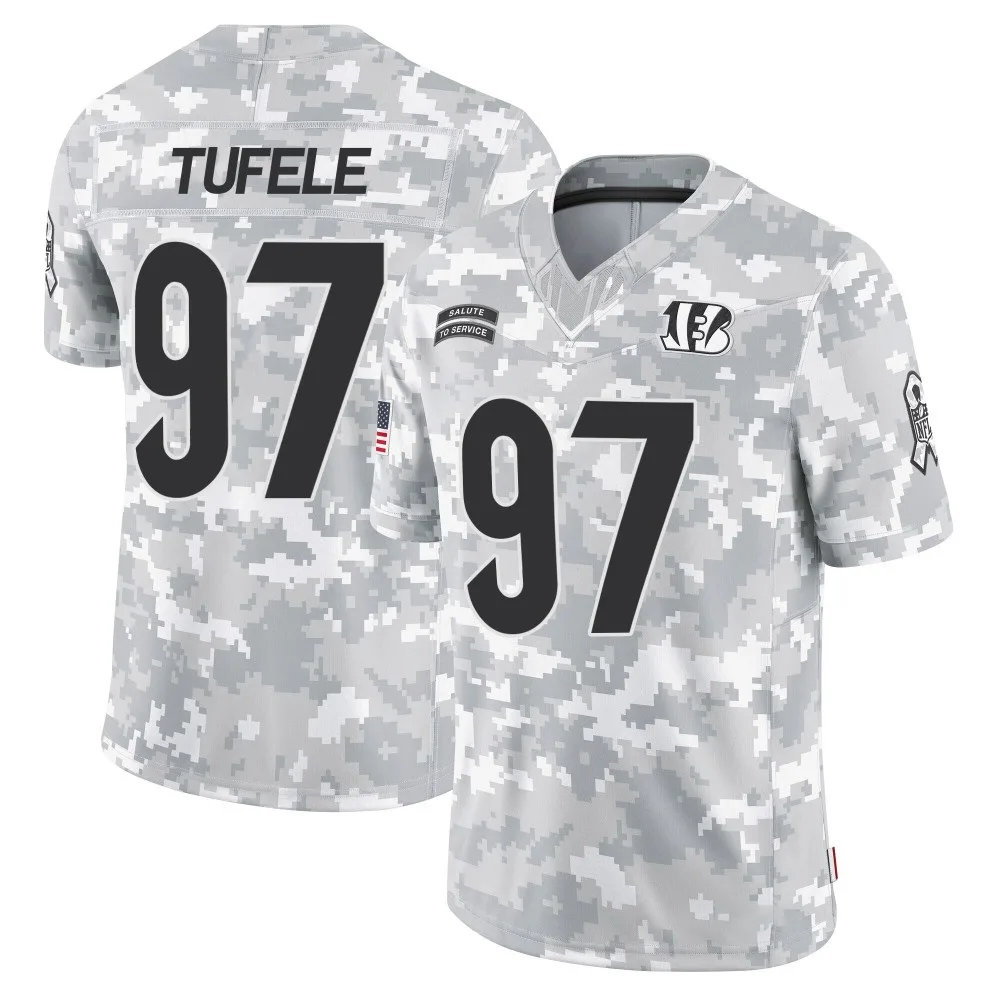 Youth Cincinnati Bengals Jay Tufele Nike 2024 Salute to Service Limited Arctic Camo Jersey Youth Cincinnati Bengals Jay Tufele Nike 2024 Salute to Service Limited Arctic Camo Jersey