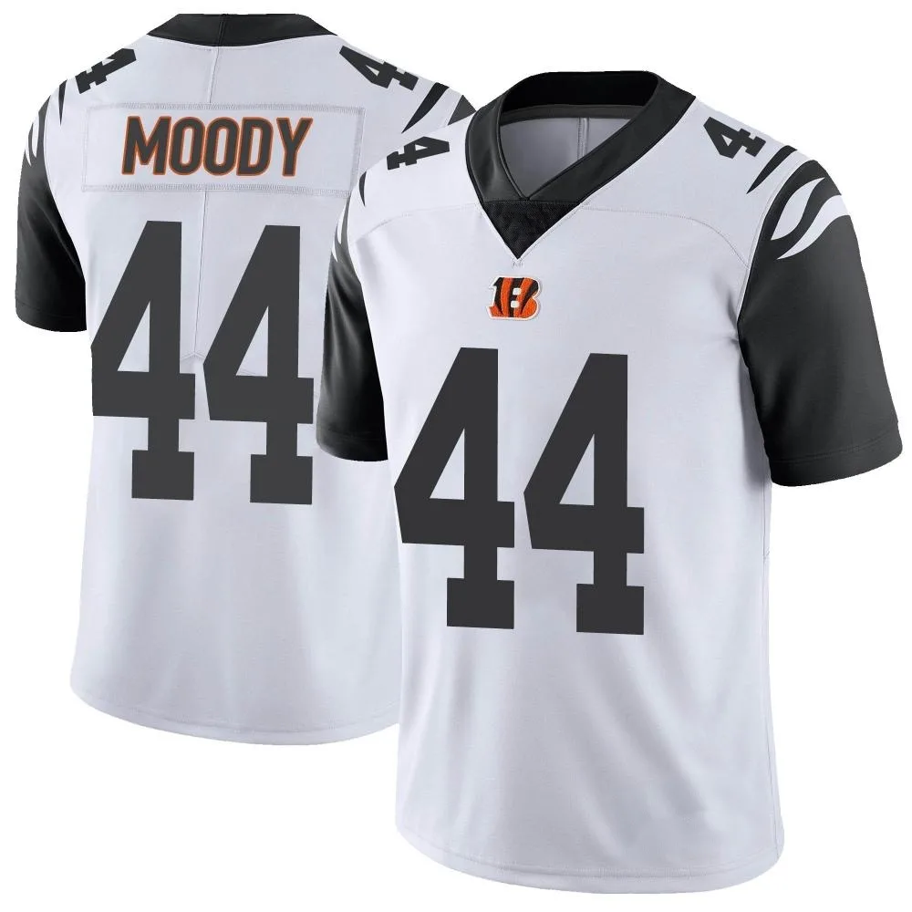 Youth Cincinnati Bengals Jaylen Moody Nike Color Rush Vapor Untouchable Limited White Jersey Youth Cincinnati Bengals Jaylen Moody Nike Color Rush Vapor Untouchable Limited White Jersey