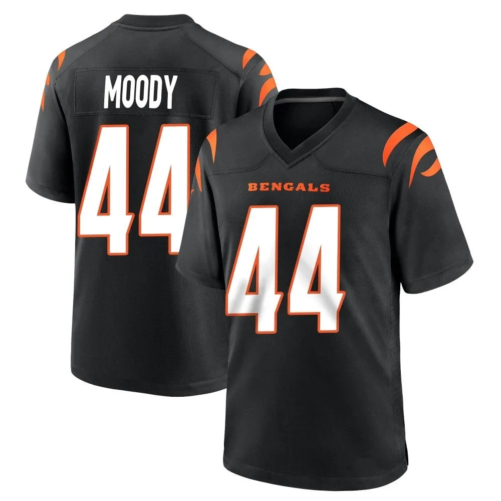 Youth Cincinnati Bengals Jaylen Moody Nike Team Color Game Black Jersey Youth Cincinnati Bengals Jaylen Moody Nike Team Color Game Black Jersey