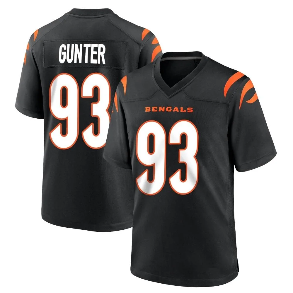 Youth Cincinnati Bengals Jeff Gunter Nike Team Color Game Black Jersey Youth Cincinnati Bengals Jeff Gunter Nike Team Color Game Black Jersey
