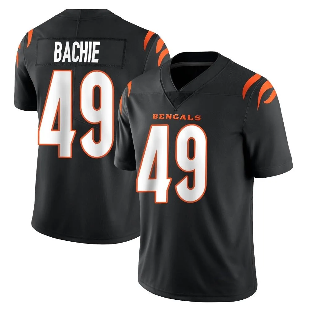 Men's Cincinnati Bengals Joe Bachie Nike Team Color Vapor Untouchable Limited Black Jersey Men's Cincinnati Bengals Joe Bachie Nike Team Color Vapor Untouchable Limited Black Jersey