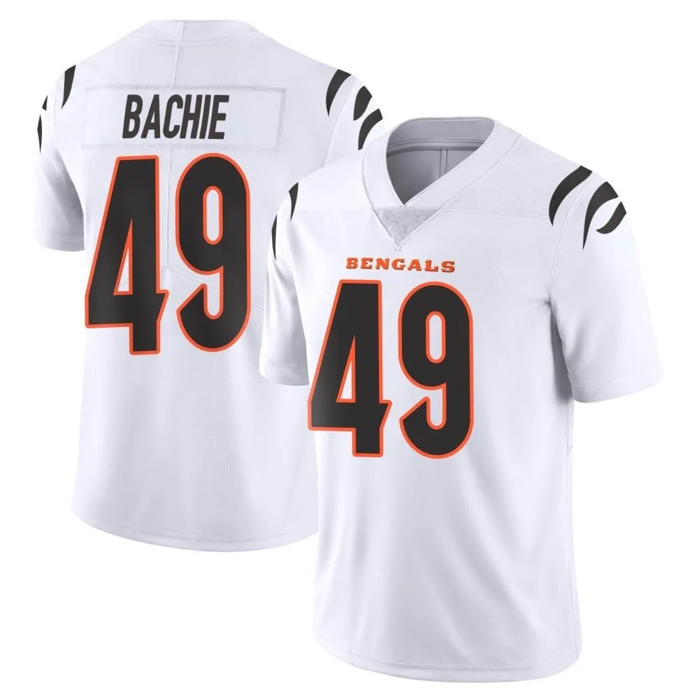 Men's Cincinnati Bengals Joe Bachie Nike Vapor Untouchable Limited White Jersey Men's Cincinnati Bengals Joe Bachie Nike Vapor Untouchable Limited White Jersey