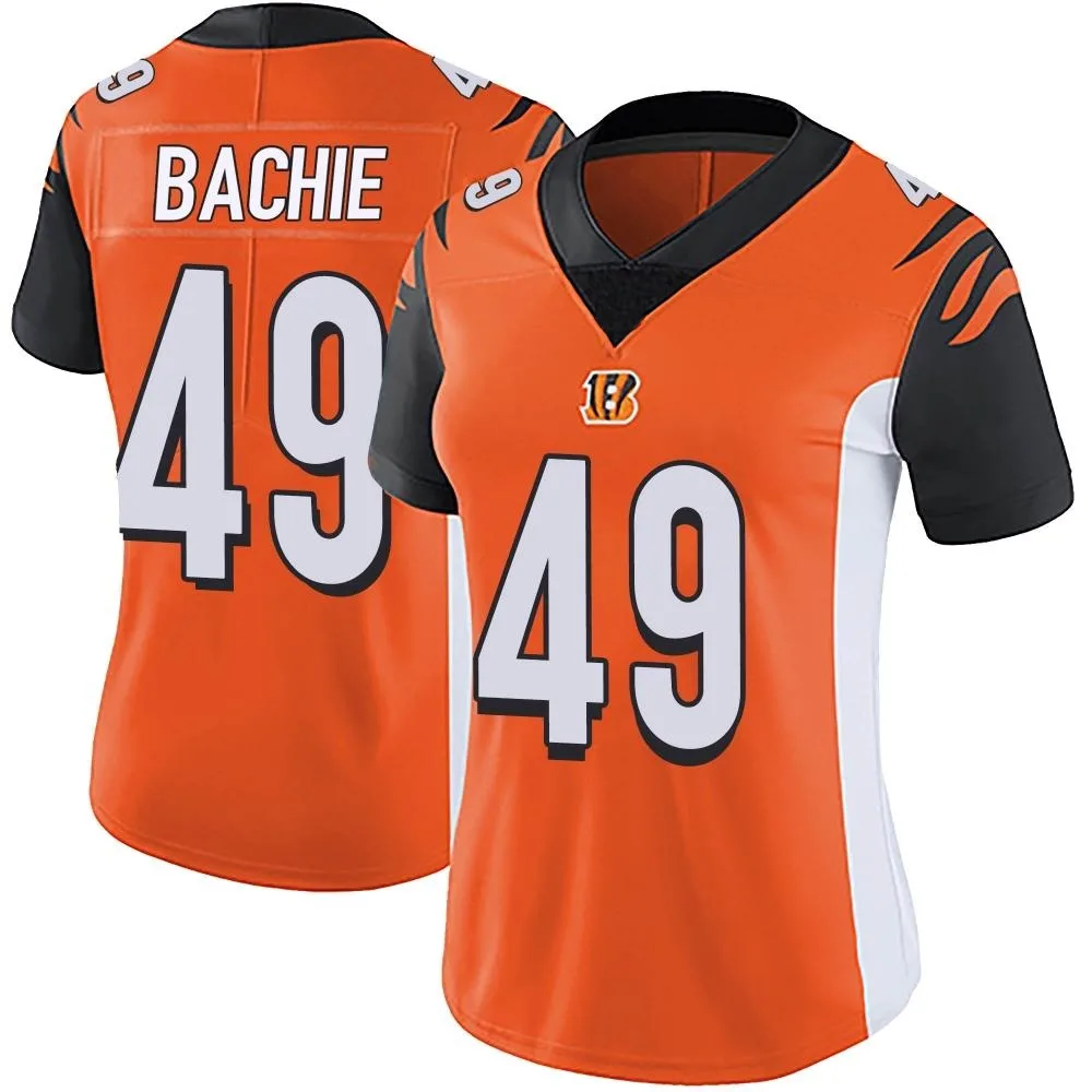 Women's Cincinnati Bengals Joe Bachie Nike Vapor Untouchable Limited Orange Jersey Women's Cincinnati Bengals Joe Bachie Nike Vapor Untouchable Limited Orange Jersey