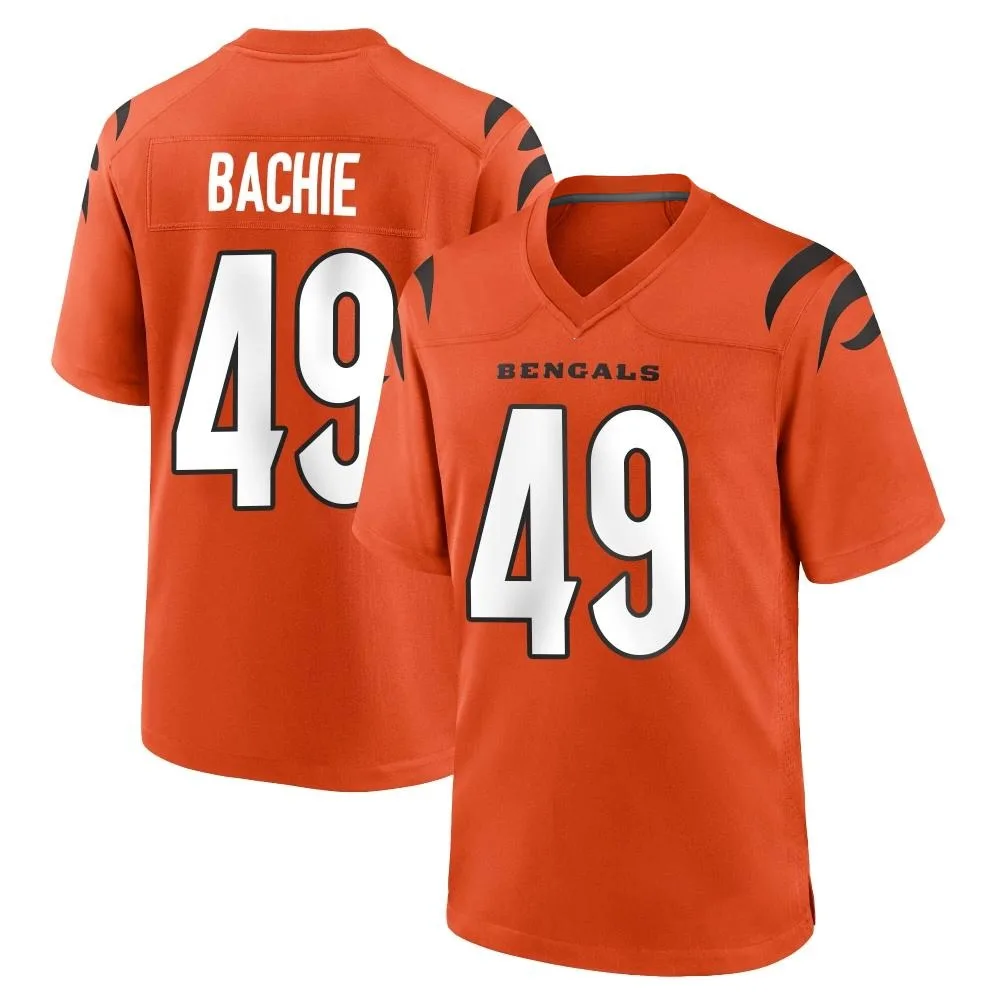 Youth Cincinnati Bengals Joe Bachie Nike Game Orange Jersey Youth Cincinnati Bengals Joe Bachie Nike Game Orange Jersey
