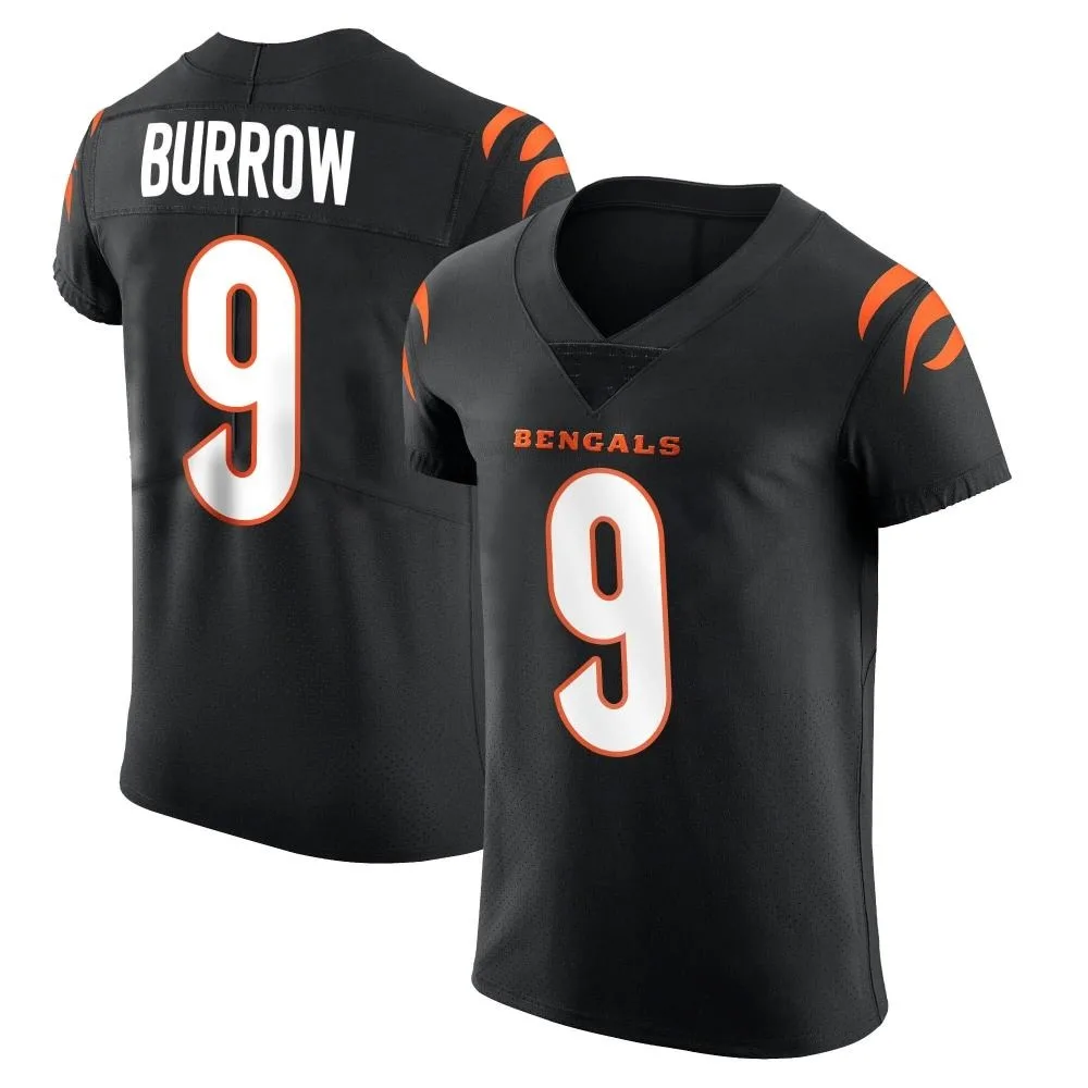 Men's Cincinnati Bengals Joe Burrow Nike Team Color Vapor Untouchable Elite Black Jersey Men's Cincinnati Bengals Joe Burrow Nike Team Color Vapor Untouchable Elite Black Jersey