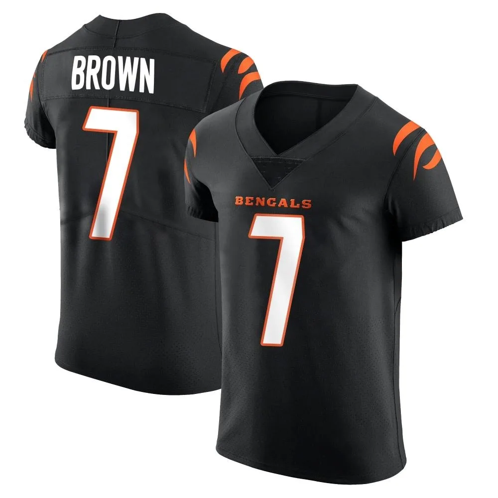 Men's Cincinnati Bengals Jon Brown Nike Team Color Vapor Untouchable Elite Black Jersey Men's Cincinnati Bengals Jon Brown Nike Team Color Vapor Untouchable Elite Black Jersey