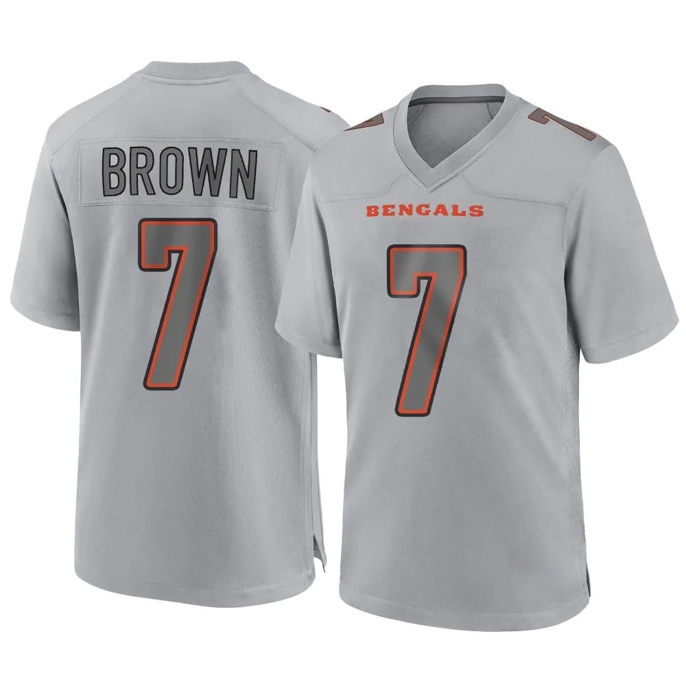 Youth Cincinnati Bengals Jon Brown Nike Atmosphere Fashion Game Gray Jersey Youth Cincinnati Bengals Jon Brown Nike Atmosphere Fashion Game Gray Jersey