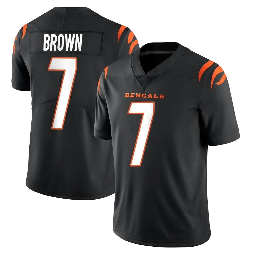 Youth Cincinnati Bengals Jon Brown Nike Team Color Vapor Untouchable Limited Black Jersey Youth Cincinnati Bengals Jon Brown Nike Team Color Vapor Untouchable Limited Black Jersey