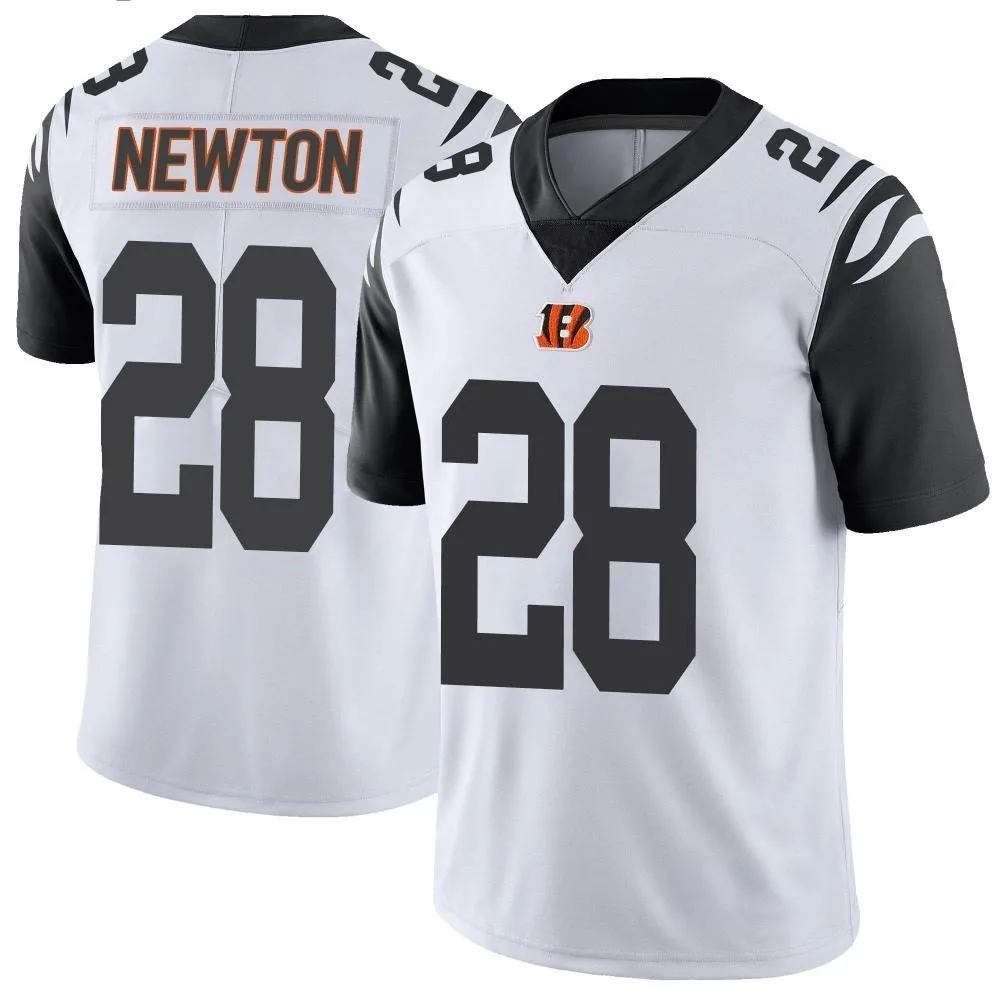 Men's Cincinnati Bengals Josh Newton Nike Color Rush Vapor Untouchable Limited White Jersey Men's Cincinnati Bengals Josh Newton Nike Color Rush Vapor Untouchable Limited White Jersey