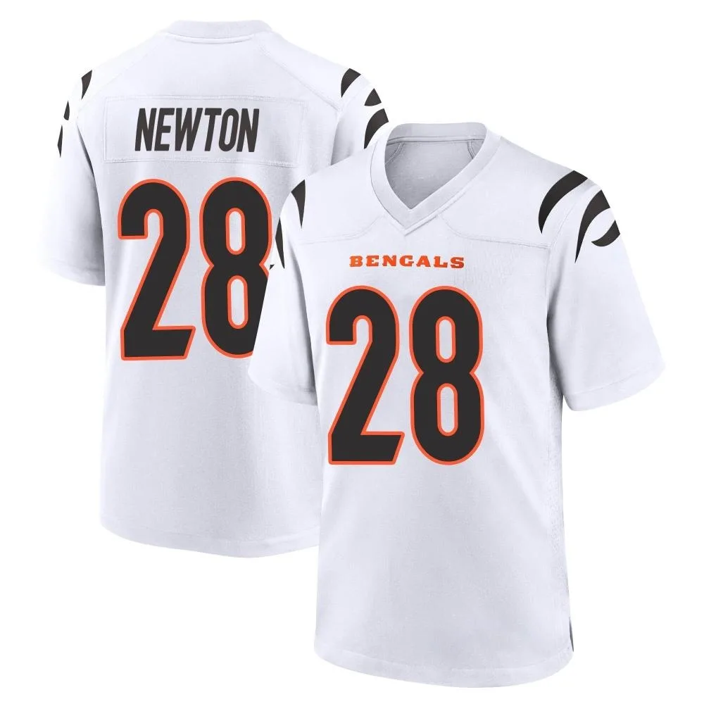Men's Cincinnati Bengals Josh Newton Nike Game White Jersey Men's Cincinnati Bengals Josh Newton Nike Game White Jersey