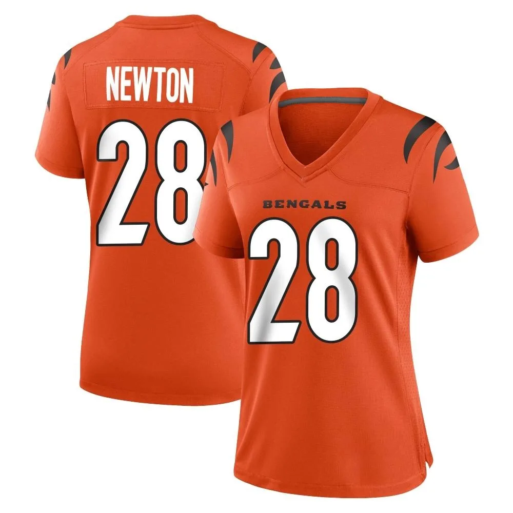 Women's Cincinnati Bengals Josh Newton Nike Game Orange Jersey Women's Cincinnati Bengals Josh Newton Nike Game Orange Jersey