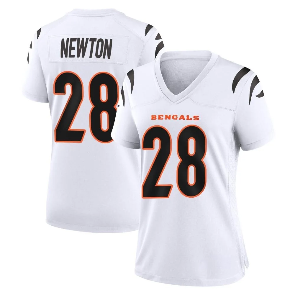Women's Cincinnati Bengals Josh Newton Nike Game White Jersey Women's Cincinnati Bengals Josh Newton Nike Game White Jersey