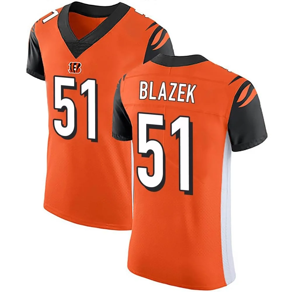 Men's Cincinnati Bengals Justin Blazek Nike Alternate Vapor Untouchable Elite Orange Jersey Men's Cincinnati Bengals Justin Blazek Nike Alternate Vapor Untouchable Elite Orange Jersey