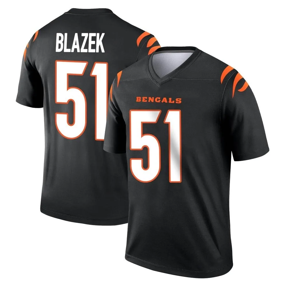Men's Cincinnati Bengals Justin Blazek Nike Legend Black Jersey Men's Cincinnati Bengals Justin Blazek Nike Legend Black Jersey