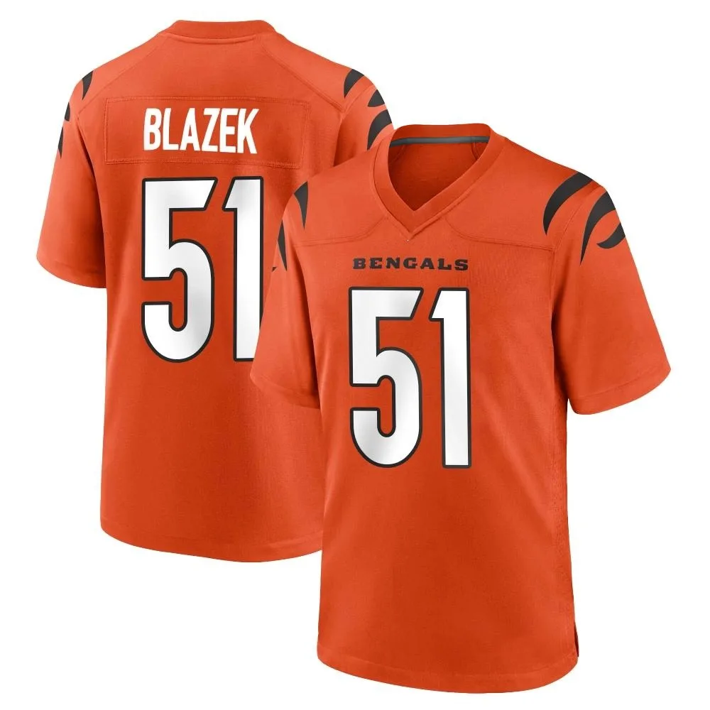 Youth Cincinnati Bengals Justin Blazek Nike Game Orange Jersey Youth Cincinnati Bengals Justin Blazek Nike Game Orange Jersey