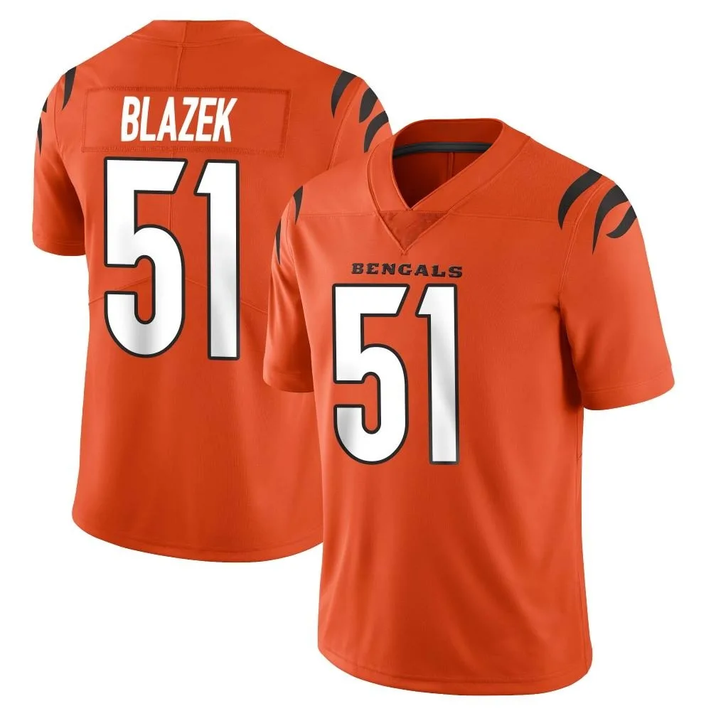 Youth Cincinnati Bengals Justin Blazek Nike Vapor Untouchable Limited Orange Jersey Youth Cincinnati Bengals Justin Blazek Nike Vapor Untouchable Limited Orange Jersey