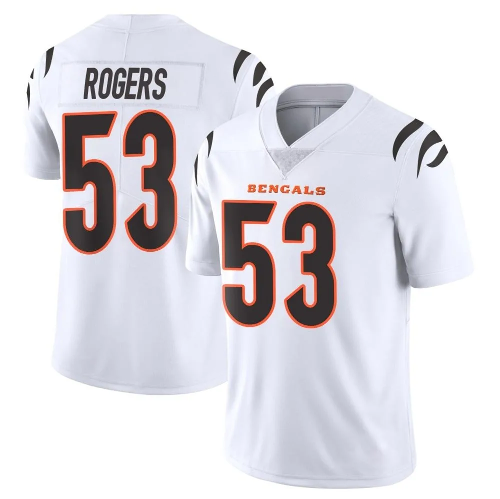 Men's Cincinnati Bengals Justin Rogers Nike Vapor Untouchable Limited White Jersey Men's Cincinnati Bengals Justin Rogers Nike Vapor Untouchable Limited White Jersey