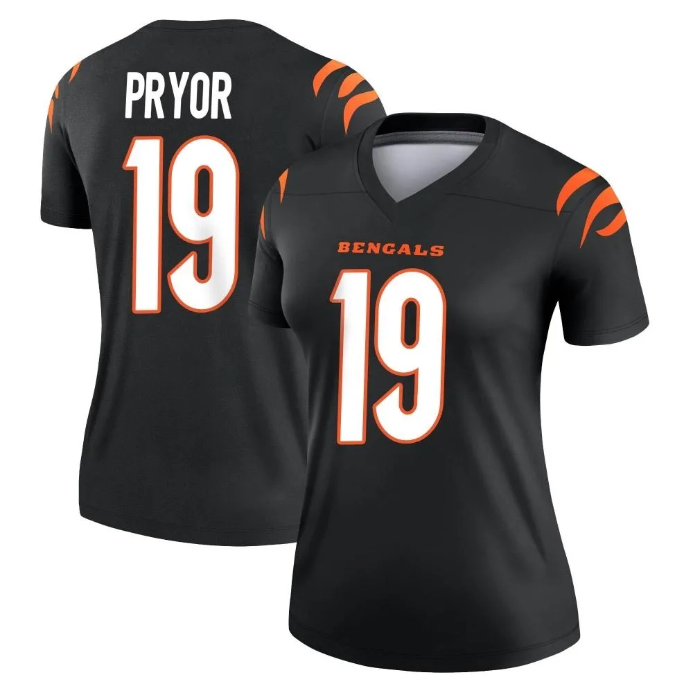 Women's Cincinnati Bengals Kendric Pryor Nike Legend Black Jersey Women's Cincinnati Bengals Kendric Pryor Nike Legend Black Jersey