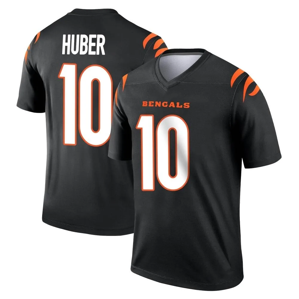 Men's Cincinnati Bengals Kevin Huber Nike Legend Black Jersey Men's Cincinnati Bengals Kevin Huber Nike Legend Black Jersey