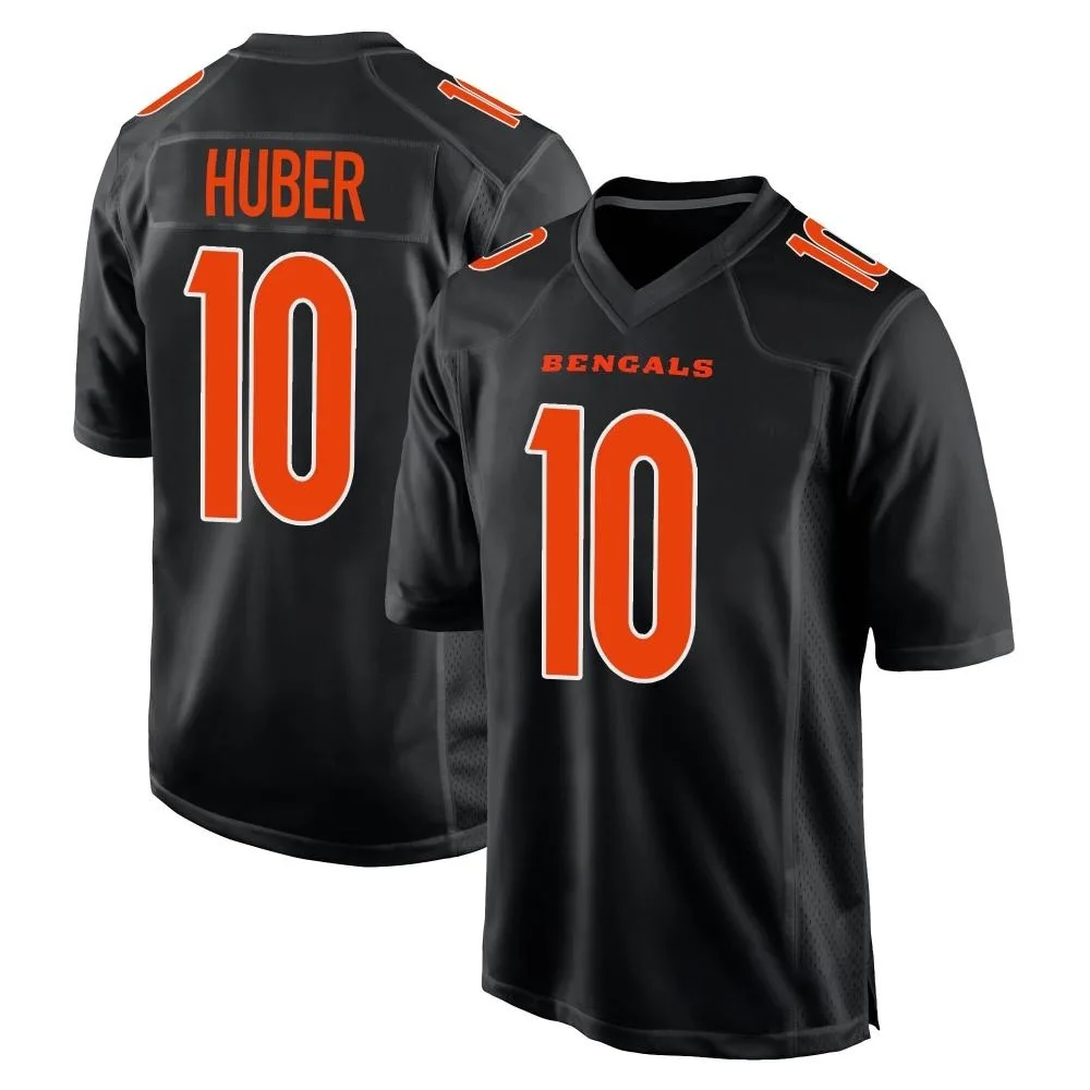 Youth Cincinnati Bengals Kevin Huber Nike Fashion Game Black Jersey Youth Cincinnati Bengals Kevin Huber Nike Fashion Game Black Jersey