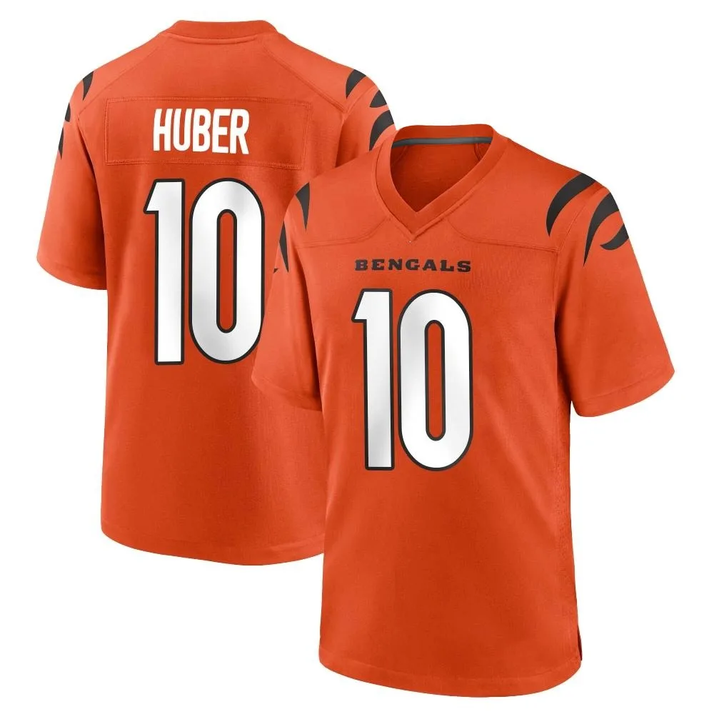 Youth Cincinnati Bengals Kevin Huber Nike Game Orange Jersey Youth Cincinnati Bengals Kevin Huber Nike Game Orange Jersey