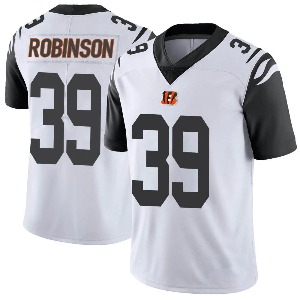 Youth Cincinnati Bengals Lance Robinson Nike Color Rush Vapor Untouchable Limited White Jersey Youth Cincinnati Bengals Lance Robinson Nike Color Rush Vapor Untouchable Limited White Jersey