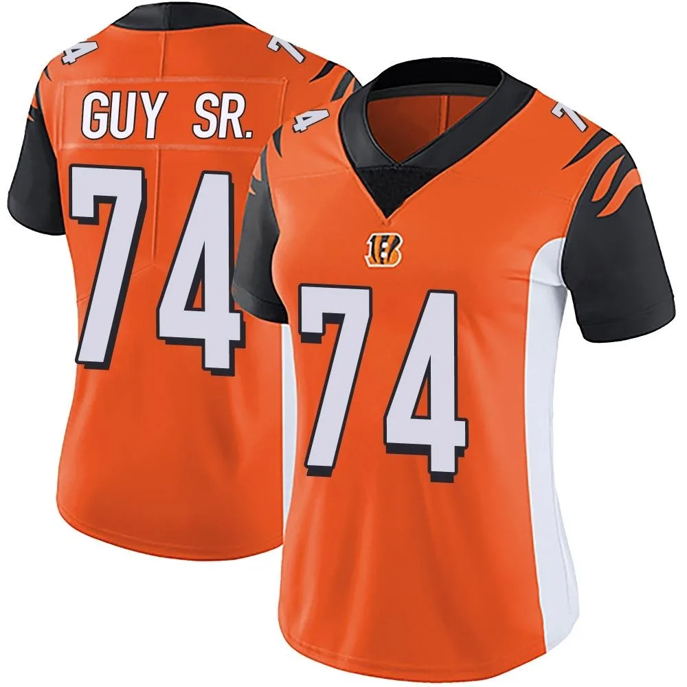 Women's Cincinnati Bengals Lawrence Guy Nike Vapor Untouchable Limited Orange Jersey Women's Cincinnati Bengals Lawrence Guy Nike Vapor Untouchable Limited Orange Jersey