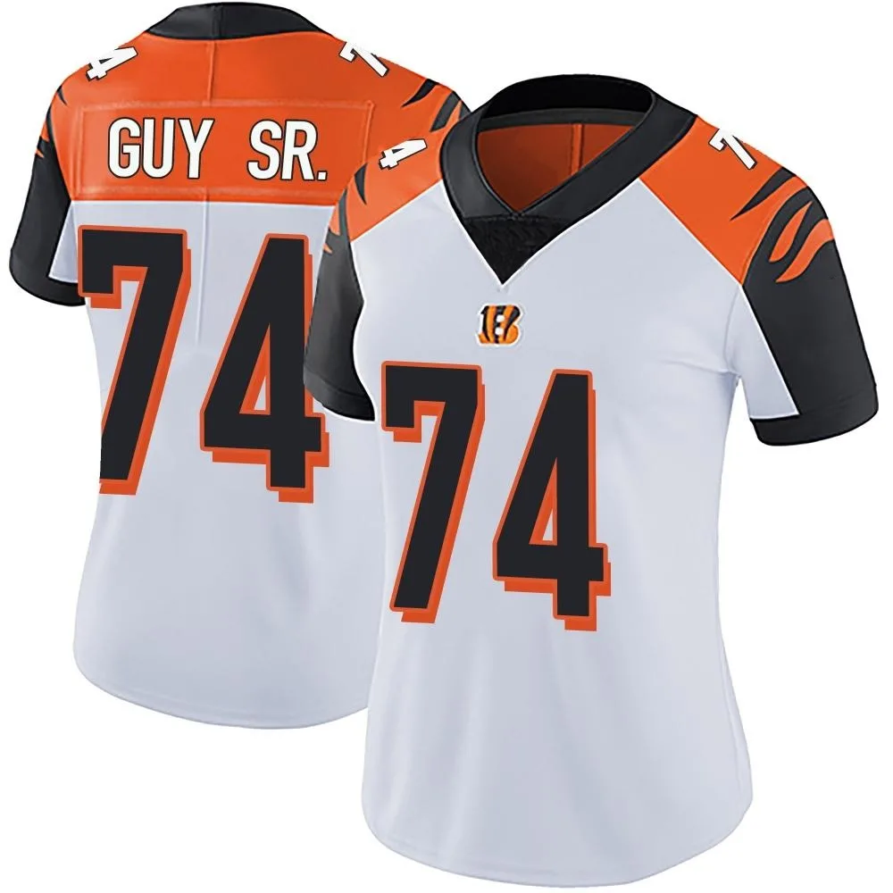 Women's Cincinnati Bengals Lawrence Guy Nike Vapor Untouchable Limited White Jersey Women's Cincinnati Bengals Lawrence Guy Nike Vapor Untouchable Limited White Jersey