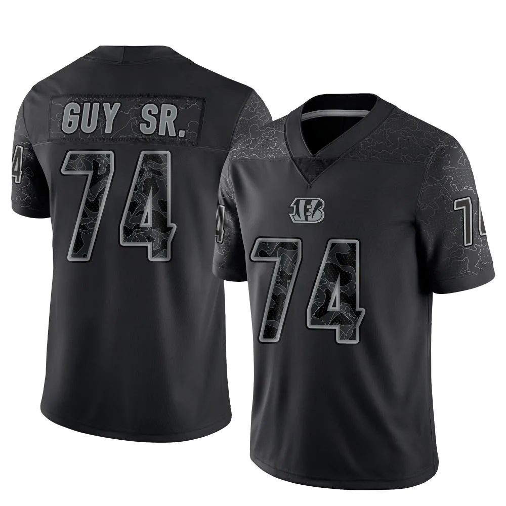 Youth Cincinnati Bengals Lawrence Guy Nike Reflective Limited Black Jersey Youth Cincinnati Bengals Lawrence Guy Nike Reflective Limited Black Jersey