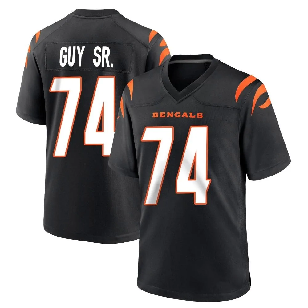 Youth Cincinnati Bengals Lawrence Guy Nike Team Color Game Black Jersey Youth Cincinnati Bengals Lawrence Guy Nike Team Color Game Black Jersey