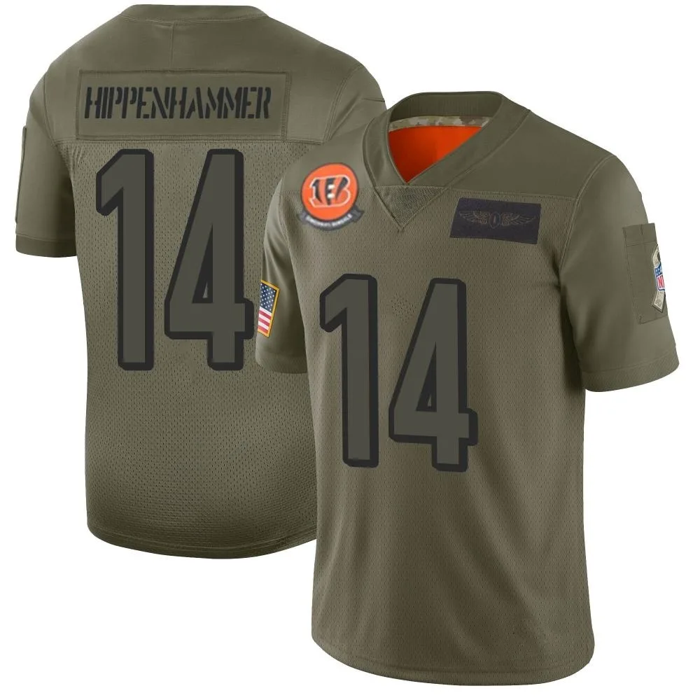 Men's Cincinnati Bengals Mac Hippenhammer Nike 2019 Salute to Service Limited Camo Jersey Men's Cincinnati Bengals Mac Hippenhammer Nike 2019 Salute to Service Limited Camo Jersey