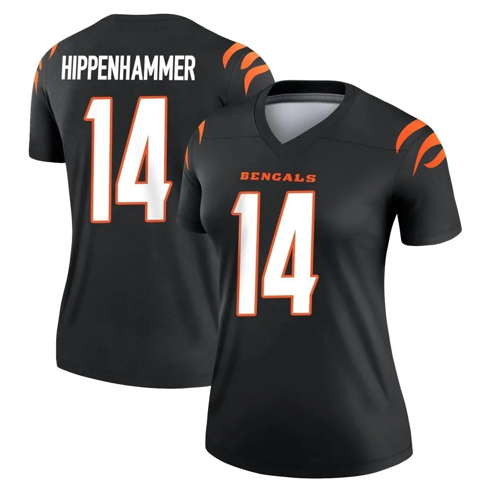 Women's Cincinnati Bengals Mac Hippenhammer Nike Legend Black Jersey Women's Cincinnati Bengals Mac Hippenhammer Nike Legend Black Jersey