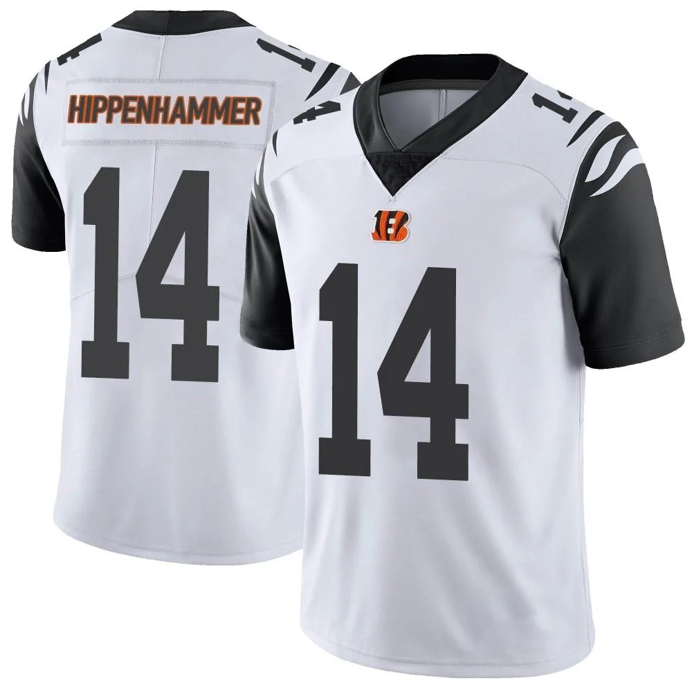 Youth Cincinnati Bengals Mac Hippenhammer Nike Color Rush Vapor Untouchable Limited White Jersey Youth Cincinnati Bengals Mac Hippenhammer Nike Color Rush Vapor Untouchable Limited White Jersey
