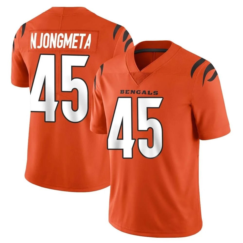 Youth Cincinnati Bengals Maema Njongmeta Nike Vapor Untouchable Limited Orange Jersey Youth Cincinnati Bengals Maema Njongmeta Nike Vapor Untouchable Limited Orange Jersey
