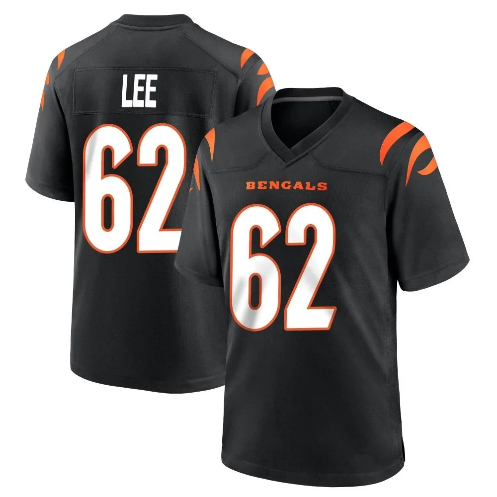 Men's Cincinnati Bengals Matt Lee Nike Team Color Game Black Jersey Men's Cincinnati Bengals Matt Lee Nike Team Color Game Black Jersey