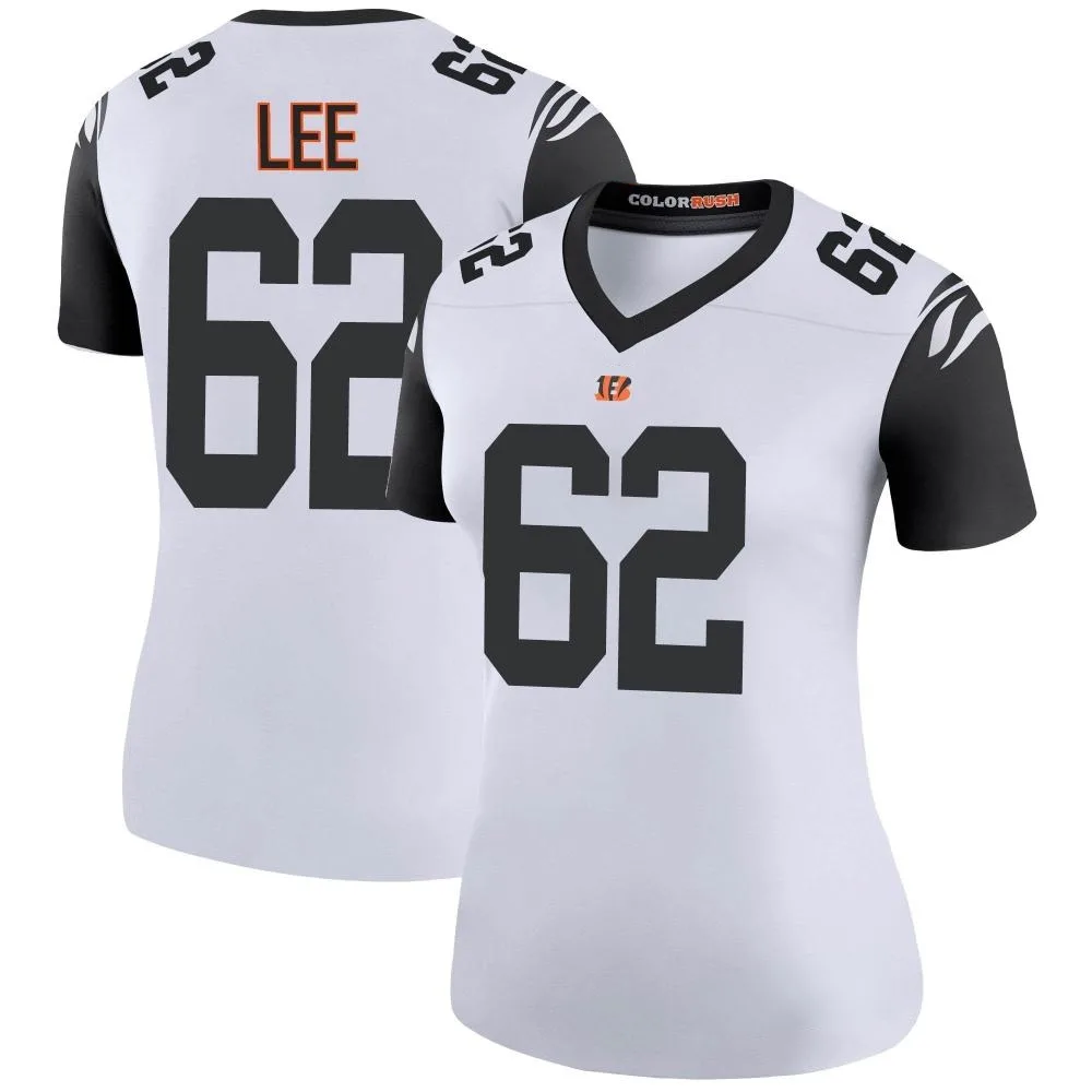 Women's Cincinnati Bengals Matt Lee Nike Color Rush Legend White Jersey Women's Cincinnati Bengals Matt Lee Nike Color Rush Legend White Jersey