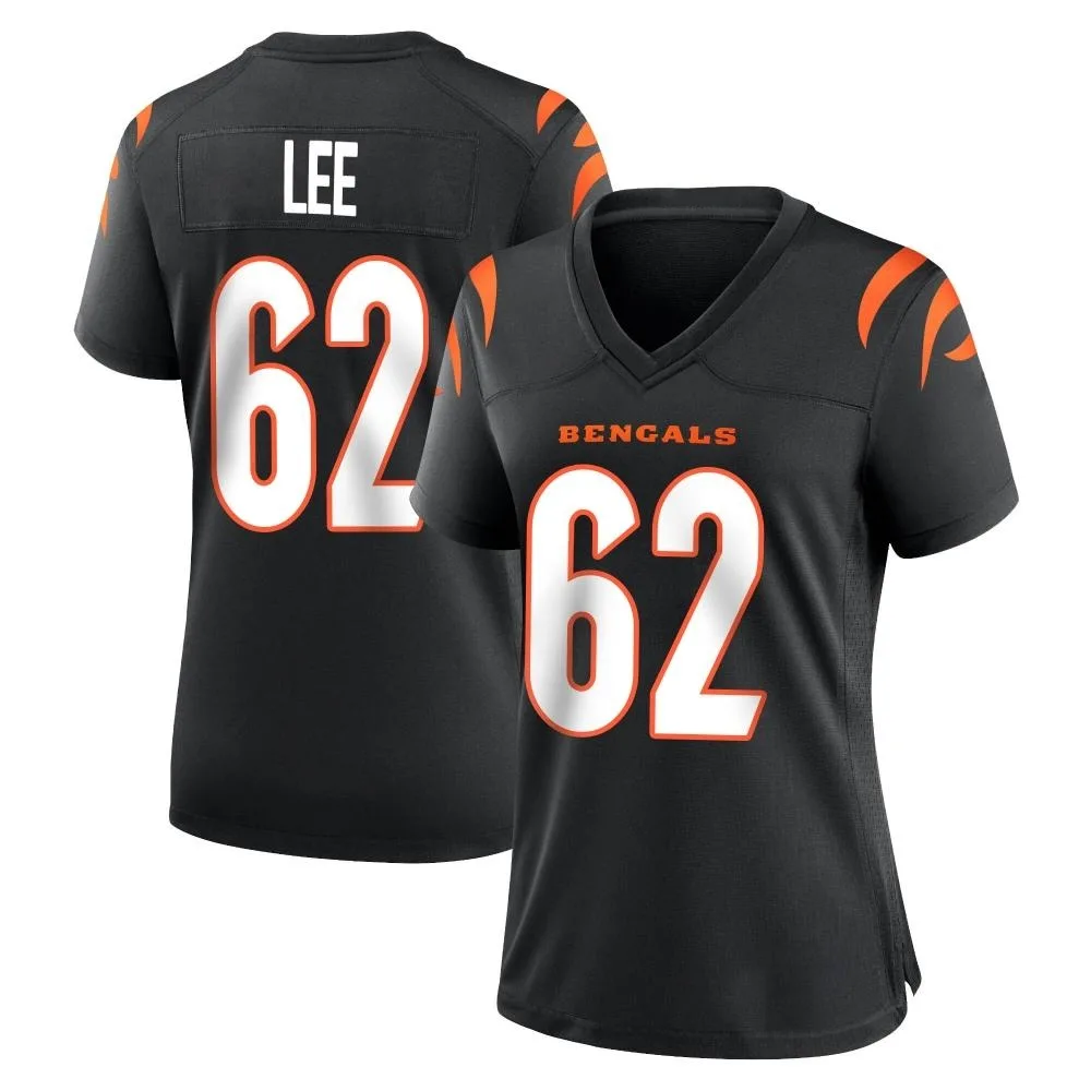 Women's Cincinnati Bengals Matt Lee Nike Team Color Game Black Jersey Women's Cincinnati Bengals Matt Lee Nike Team Color Game Black Jersey