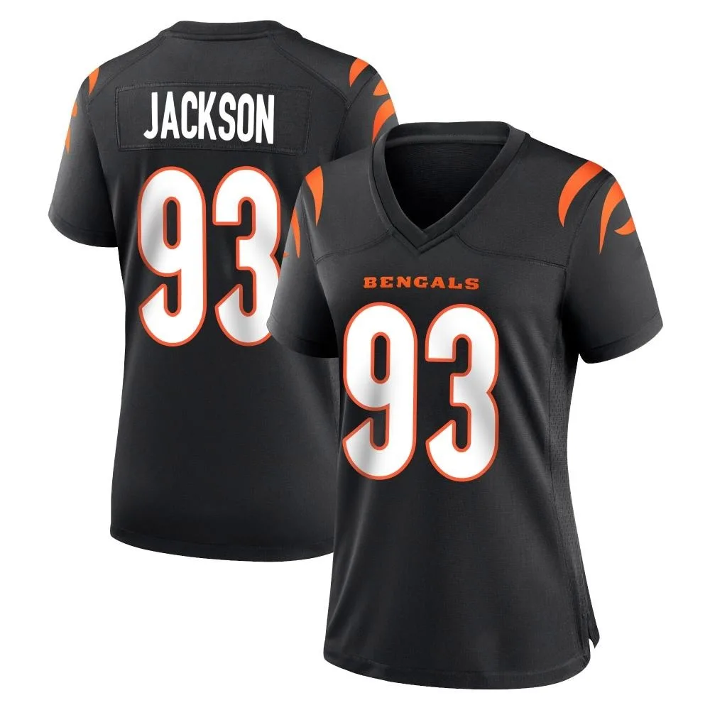 Women's Cincinnati Bengals Mckinnley Jackson Nike Team Color Game Black Jersey Women's Cincinnati Bengals Mckinnley Jackson Nike Team Color Game Black Jersey