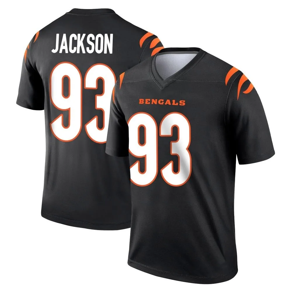Youth Cincinnati Bengals Mckinnley Jackson Nike Legend Black Jersey Youth Cincinnati Bengals Mckinnley Jackson Nike Legend Black Jersey