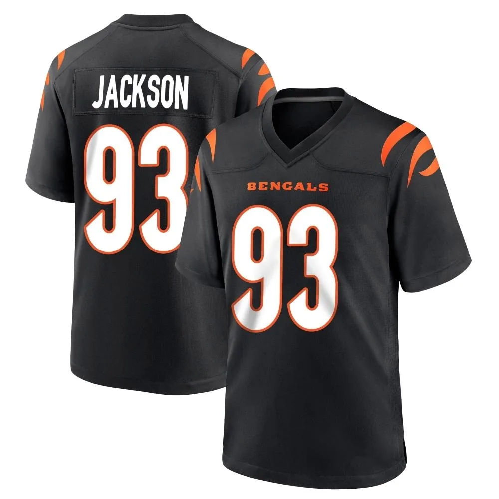 Youth Cincinnati Bengals Mckinnley Jackson Nike Team Color Game Black Jersey Youth Cincinnati Bengals Mckinnley Jackson Nike Team Color Game Black Jersey
