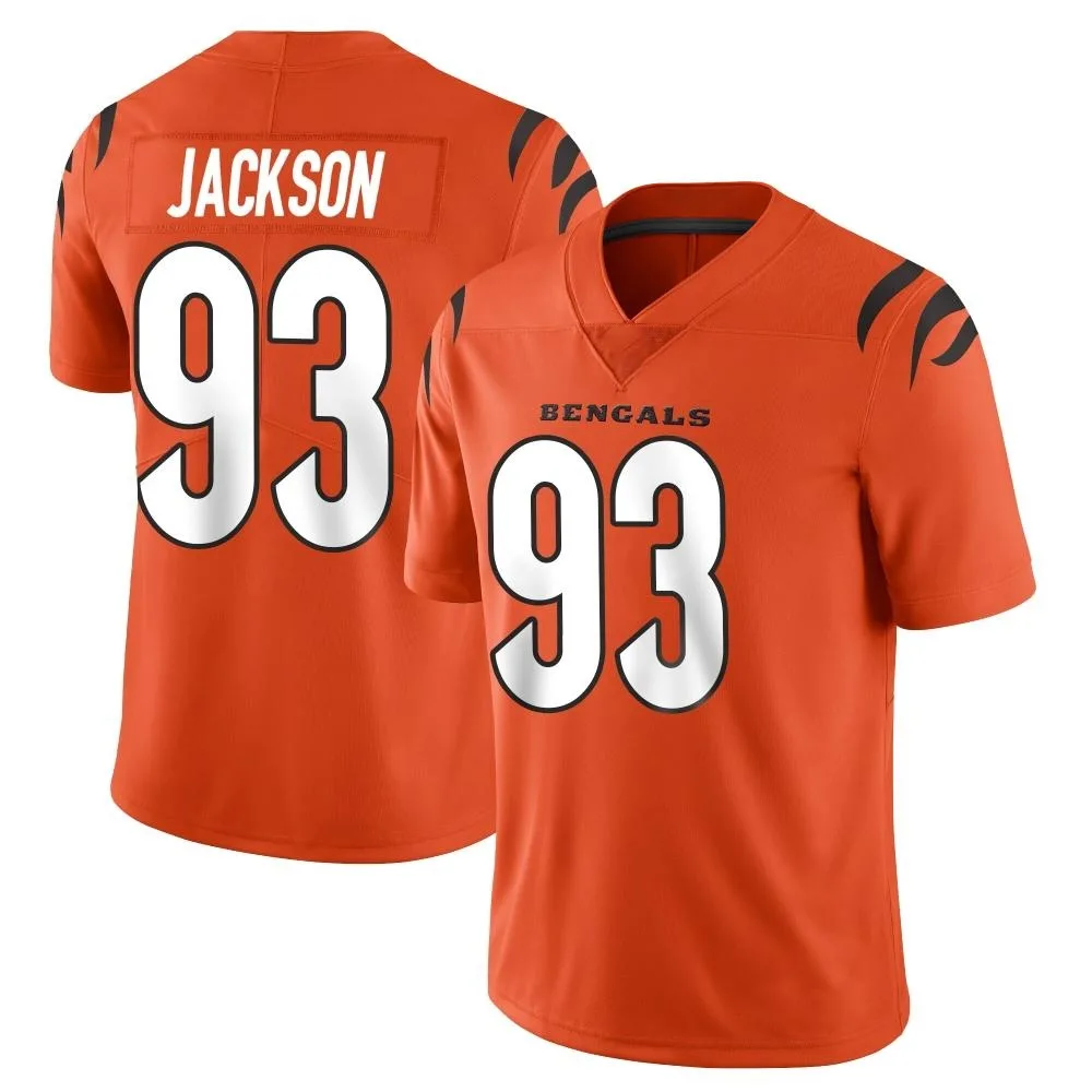 Youth Cincinnati Bengals Mckinnley Jackson Nike Vapor Untouchable Limited Orange Jersey Youth Cincinnati Bengals Mckinnley Jackson Nike Vapor Untouchable Limited Orange Jersey