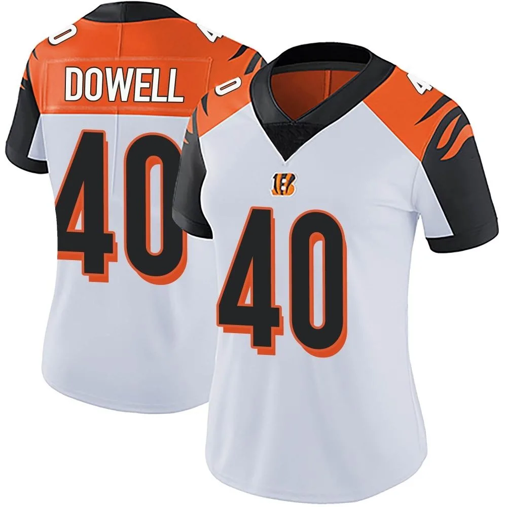 Women's Cincinnati Bengals Michael Dowell Nike Vapor Untouchable Limited White Jersey Women's Cincinnati Bengals Michael Dowell Nike Vapor Untouchable Limited White Jersey