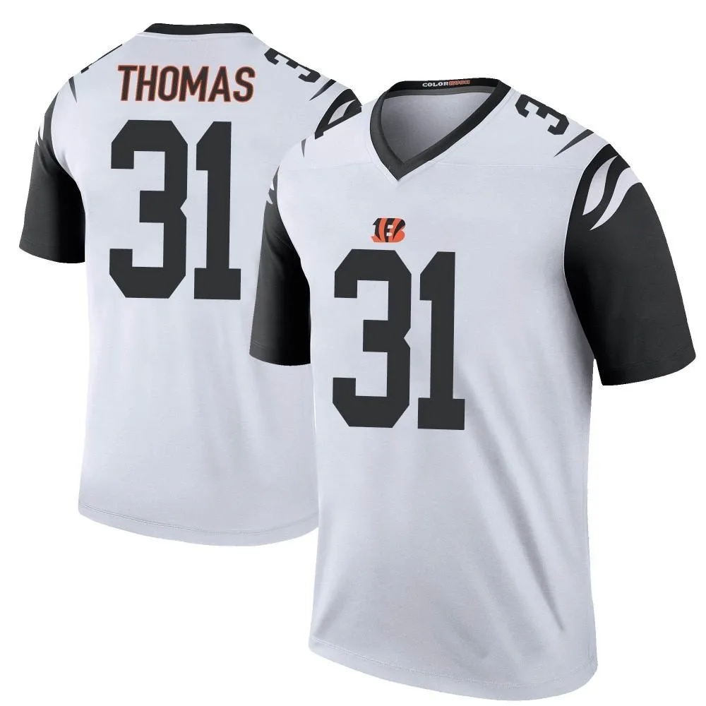 Youth Cincinnati Bengals Michael Thomas Nike Color Rush Legend White Jersey Youth Cincinnati Bengals Michael Thomas Nike Color Rush Legend White Jersey