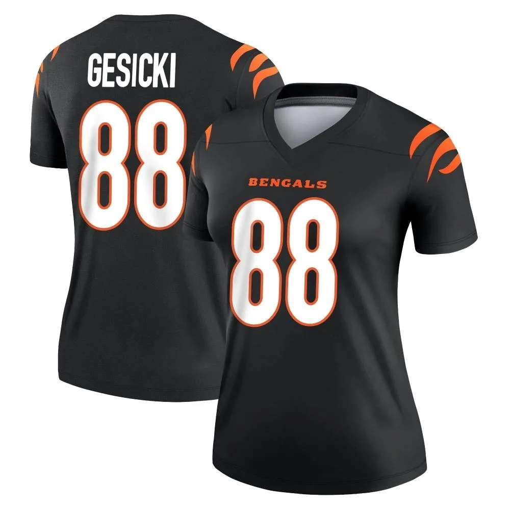 Women's Cincinnati Bengals Mike Gesicki Nike Legend Black Jersey Women's Cincinnati Bengals Mike Gesicki Nike Legend Black Jersey
