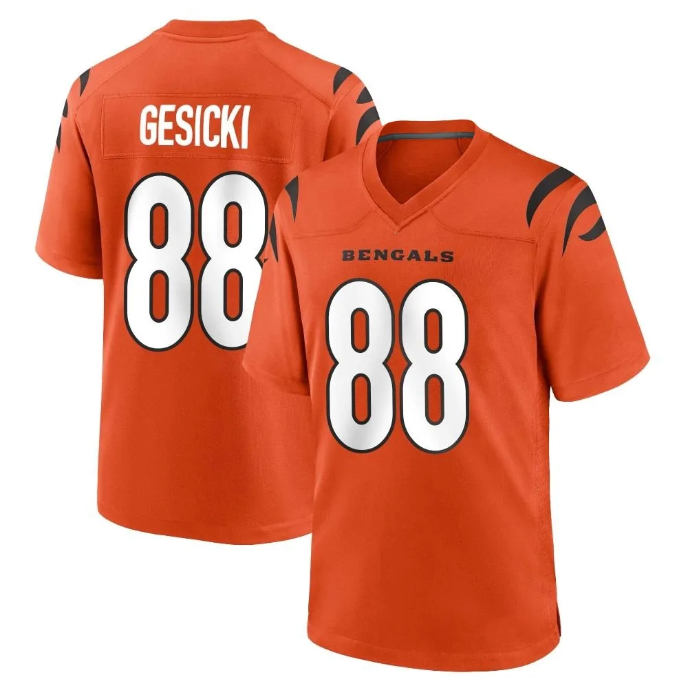 Youth Cincinnati Bengals Mike Gesicki Nike Game Orange Jersey Youth Cincinnati Bengals Mike Gesicki Nike Game Orange Jersey