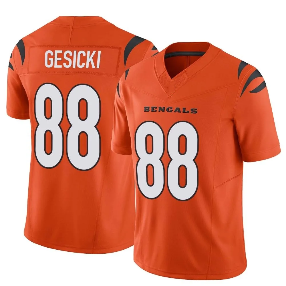 Youth Cincinnati Bengals Mike Gesicki Nike Vapor F.U.S.E. Limited Orange Jersey Youth Cincinnati Bengals Mike Gesicki Nike Vapor F.U.S.E. Limited Orange Jersey