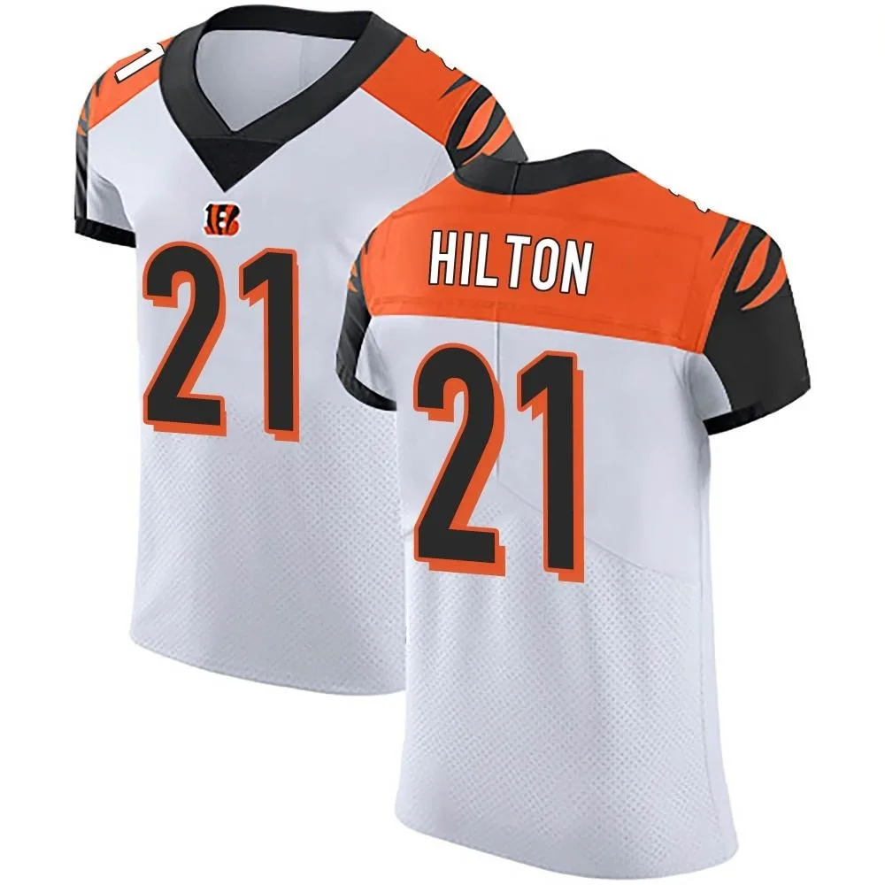 Men's Cincinnati Bengals Mike Hilton Nike Vapor Untouchable Elite White Jersey Men's Cincinnati Bengals Mike Hilton Nike Vapor Untouchable Elite White Jersey